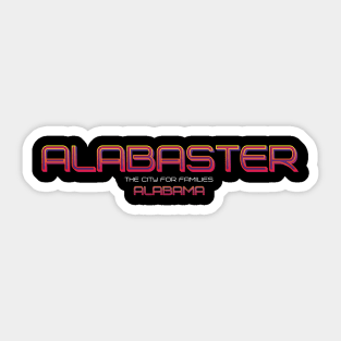 Alabaster Sticker